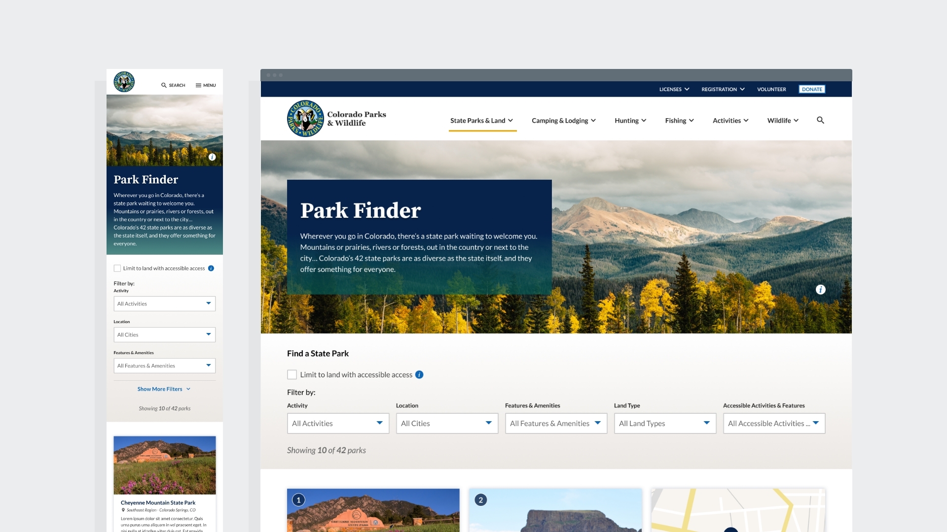 CPW - 06 Park Finder