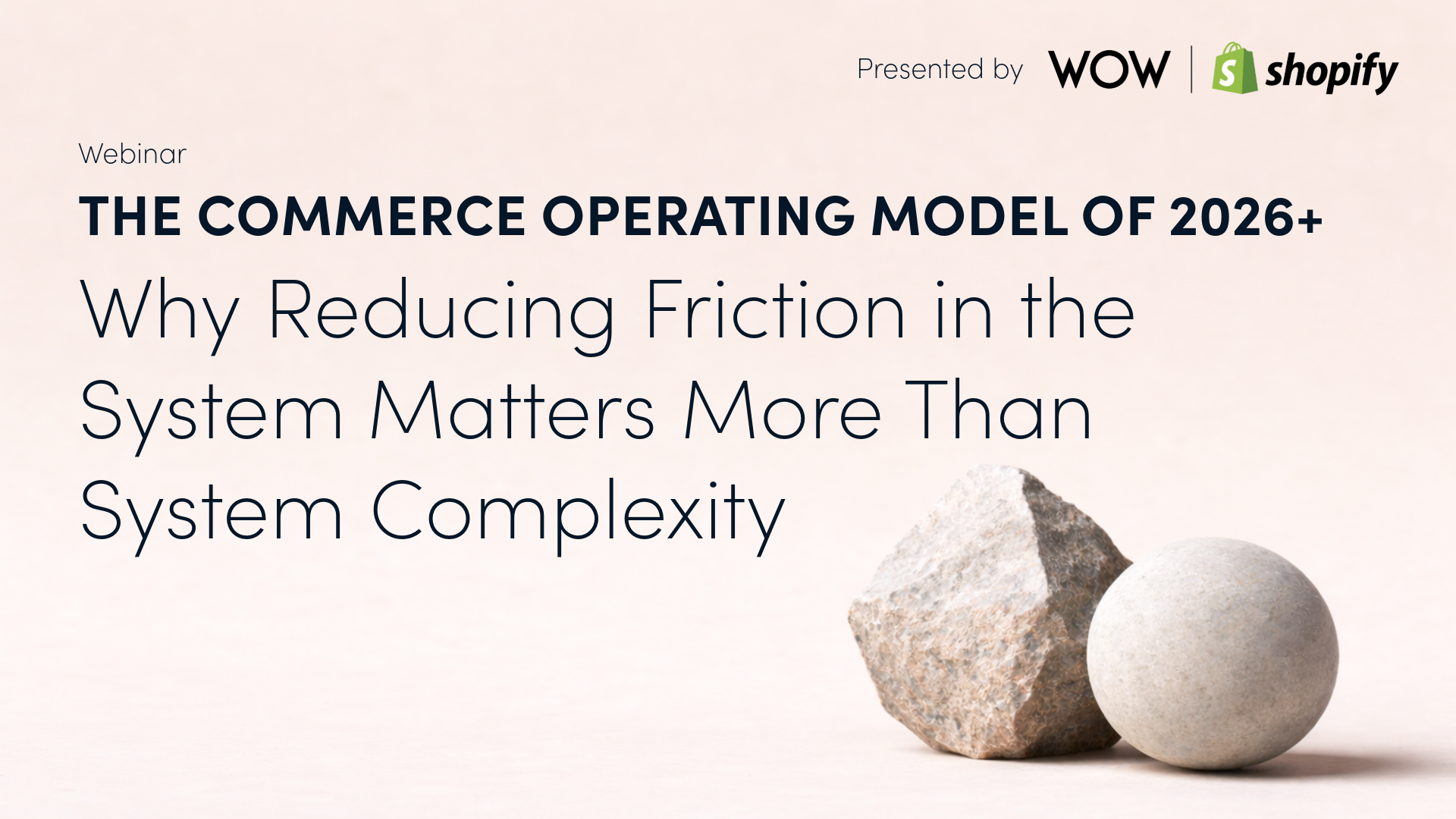 Commerce Performance - WOW + Shopify 2026 3