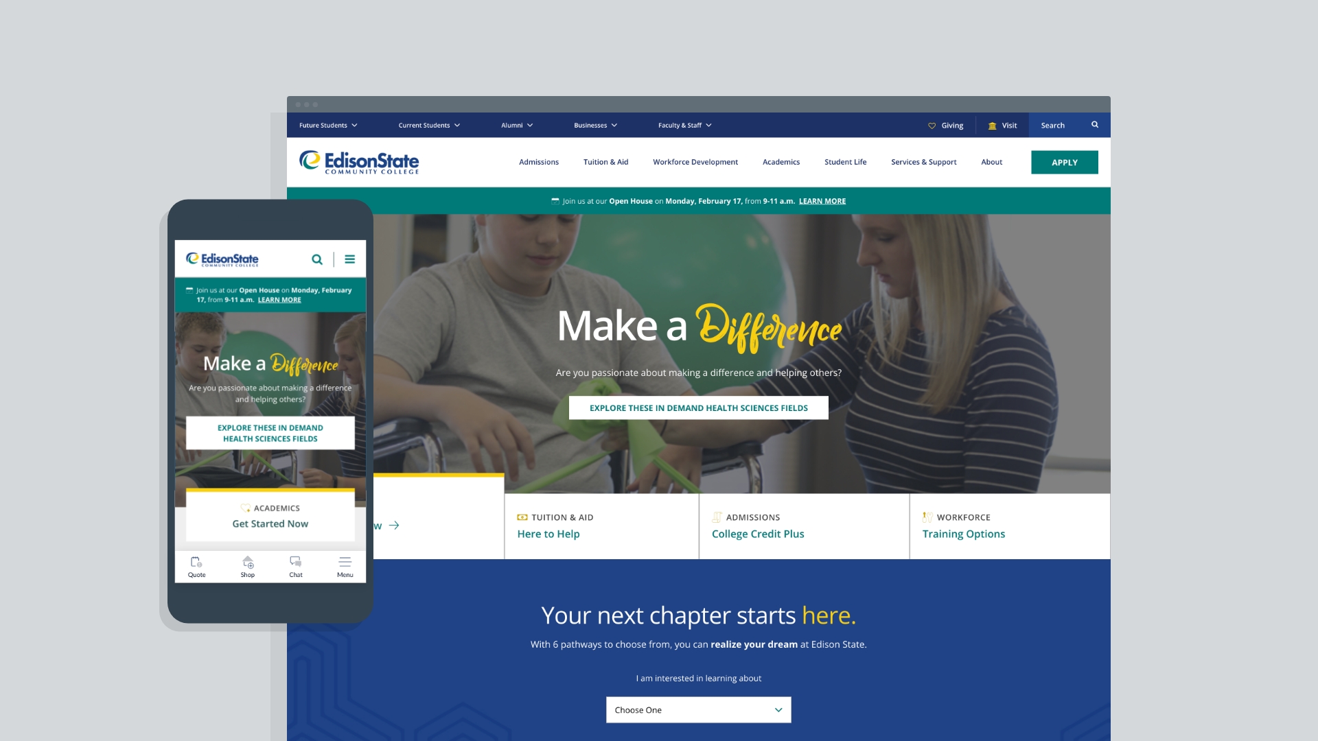 Edison - New Homepage
